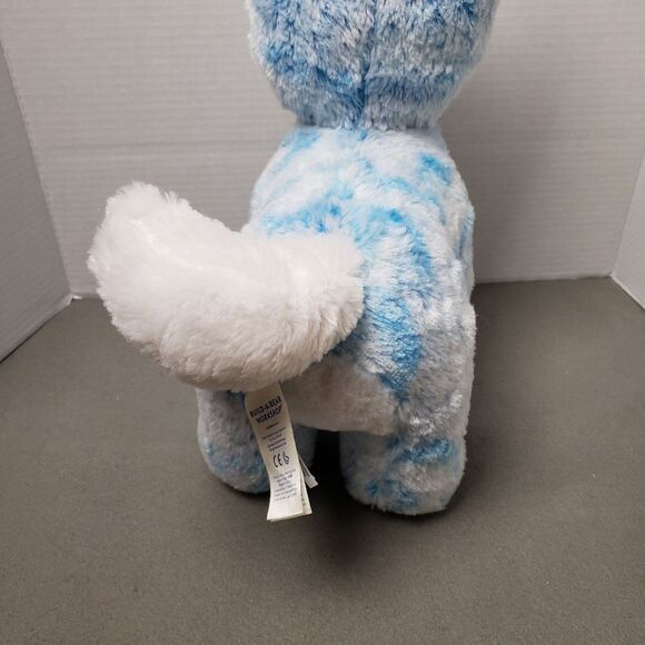 2019 Build a Bear Blue Blast Husky Dog 14" Plush - Picture 8 of 14